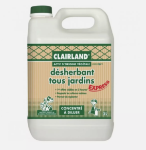 Désherbant Herbicide Professionnel Naturel TOUS JARDINS 5L